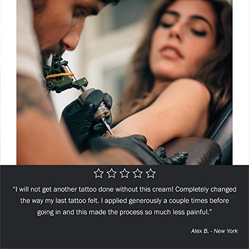 Everyday Medical Numbing Cream - 5% Lidocaine Topical Anesthetic Gel - Numbing for Tattoos, Piercing, Waxing, Microneedling, Microblading, Injections, Hemorrhoids and Anorectal Discomfort Relief - Thumbnail 7