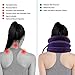 Banglijian Cervical Neck Traction Collar Device Inflatable Pillow Effective and Instant Relief for Chronic Neck and Shoulder Pain with Adjustable Size (Purple)