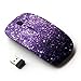 KawaiiMouse [ Optical 2.4G Wireless Mouse ] Glitter Purple Shiny Dark Bling