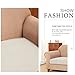 CHUN YI Stretch Loveseat Couch Cushion Cover Suitable for 2 Settee, Sofa Seat Slipcover with Spandex Jacquard Fabric(Medium,Ivory White/Cream)
