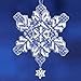 Mill Hill Sapphire Crystal Beaded Counted Cross Stitch Ornament Kit 2012 Snow Crystals MH162304