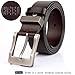 Belt for Men Leather Belt (Belt width:1.4 inches)[Trimmed to fit]HZ2067