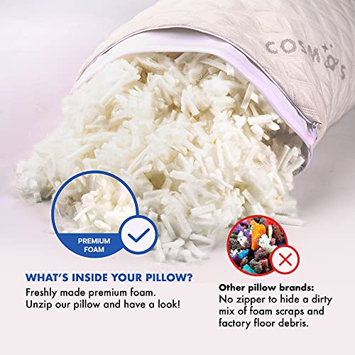 Cosmos Bed Pillow,Queen Size Cooling Luxury Hotel Quality,Adjustable