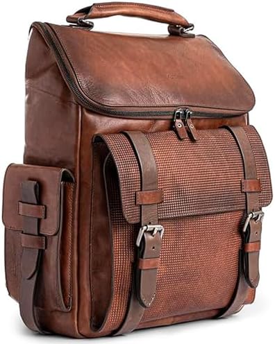 amerileather smart 17-inch leather laptop backpack Amazon.com: Amerileather Leather Laptop Backpack Briefcase : Electronics