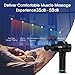 Massage Gun Deep Tissue Percussion Muscle Massager for Pain Relief,Handheld Electric Body Massager Sports Drill Portable Super Quiet Brushless Motor, [Upgrade] 20Speeds Percussion Massage Feeke X3 Pro