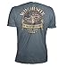 Winchester Official Men's Limited Edition Southern Rebel Skull Graphic Short Sleeve T-Shirt (XXL, Indigo)