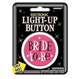 Bride to Be Light Up Button