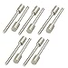 10 Pics 6mm Diamond Coated Mounted Wheel Points Grinding Rotary Bit ,1/8