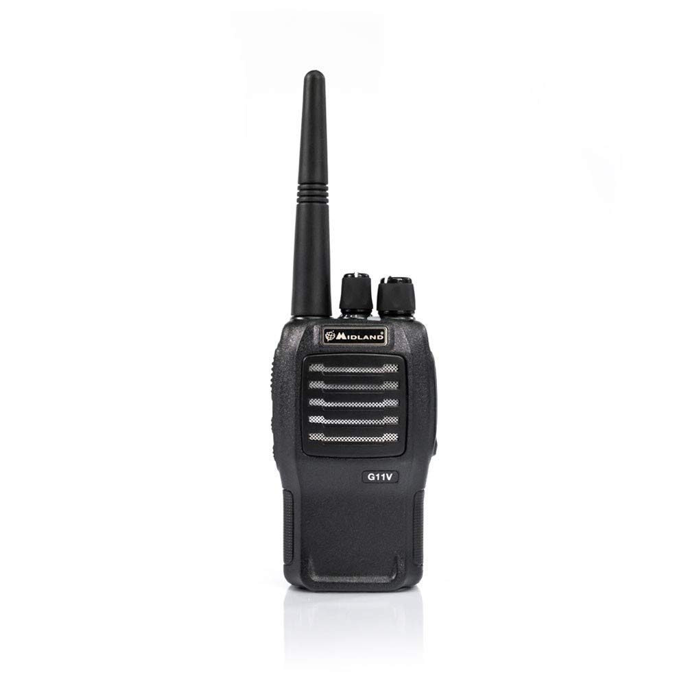 Midland G11V - Two Way Radio Walkie Talkie with PMR446 Frequency - 1 Walkie Talkie