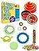 Purple Ladybug Sensory Toys Set for Kids - 9 Fully Tested Fidget Toys for Stress & Anxiety Relief, BPA & Phthalate Free Fidgets: Putty, Water Beads, Squishy Stress Ball, & More! Fun Gift for Children!