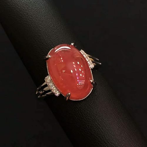 Amazon 麗子坊 天然 インカローズ指輪フリーサイズ 調整可 最高級5a 極上透明 インカローズ 2 78g ジュエリー 水晶 天然石 7月 誕生石 恋愛 結婚 薔薇色の人生 リング 通販