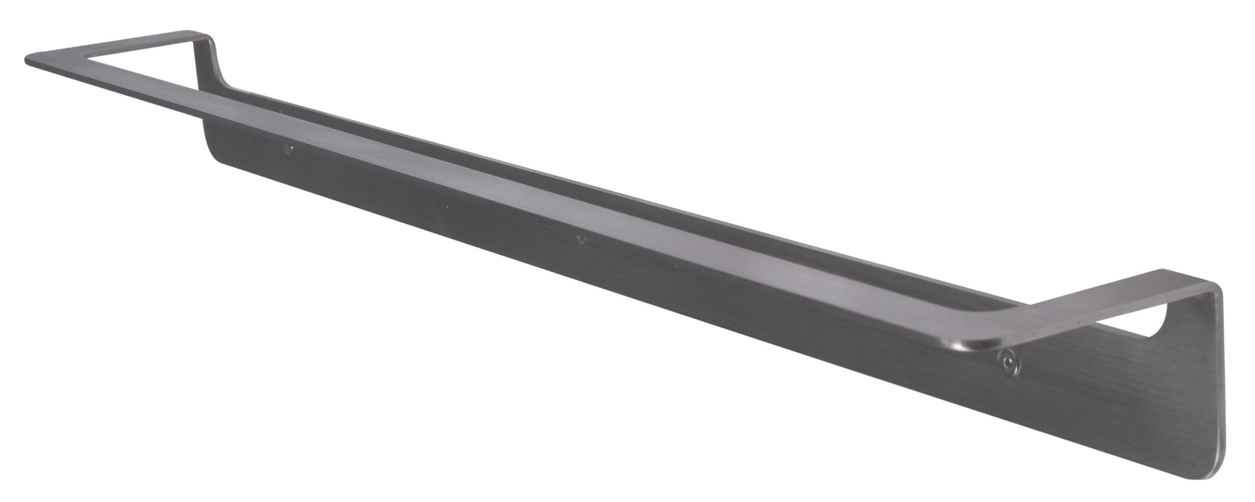 Croydex Columba Bath Towel Holder - Ideal Bathroom Accessory Industrial Style for towels : Simple Allen Key Installation, Durable Brushed Stainless Steel, Fixings Included, 600mm