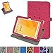 Acer Iconia One 10 B3-A20 Rotating Case,Mama Mouth 360 Degree Rotary Stand With Cute Lovely Pattern Cover For 10.1