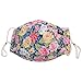 GUOER Dust Cover Face Covering Can Be Washed Reusable One Size Multiple Colors(Blue2)