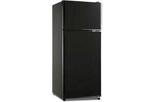 Fox Shack Refrigerator with Freezer, 3.8 Cu Ft 2 Door Mini Fridge for Bedroom, Kitchen, Dorm, Apartment, Garage, Office
