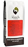 Klatch Coffee - Belle Espresso Whole Bean Coffee - 12 Ounce Bag by GoCoffeeGo
