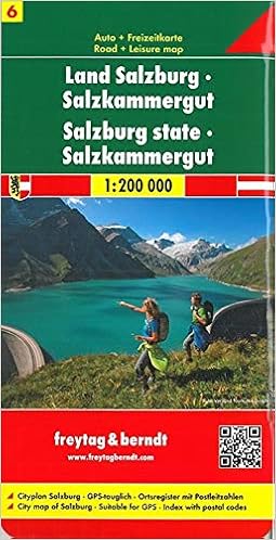 Berndt Freytag Autokarten Blatt 6 Land Salzburg Salzkammergut Massstab 1 200 000 Amazon De Freytag Berndt Und Artaria Kg Bucher
