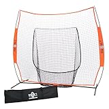 Bownet Big Mouth - The Original and Most Used Portable Sock Net for Baseball and Softball, Hitting and Pitching