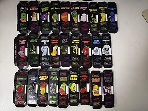 100 Black Dank VAP Box Packaging - NO Cartridge (Jack HERER)