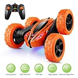 Clever sprouts RC Cars Stunt Car Toy, 4WD 2.4Ghz Remote Control Car Double Sided Rotating Vehicles 360° Flips, Kids Toy Gift for Boys & Girls Birthday