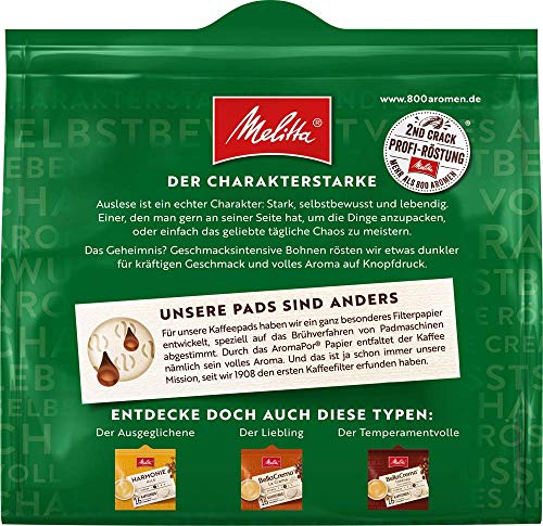 Melitta Auslese klassisch gemahlener Röstkaffee in Kaffee-Pads 10 x 16 + 2 Pads, Kaffeepads für Pad-Maschine, starke… – Bild 4