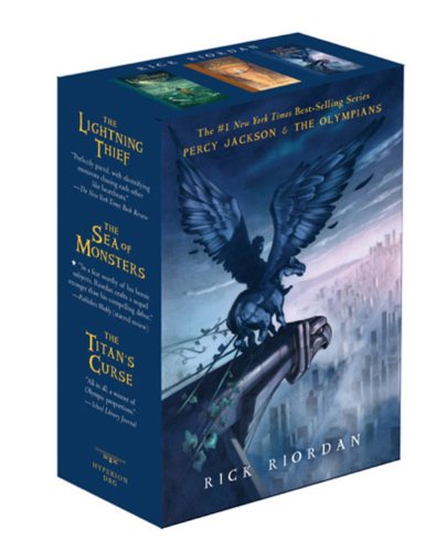 Percy Jackson and the Olympians Paperback Boxed... 1423113497 Book Cover