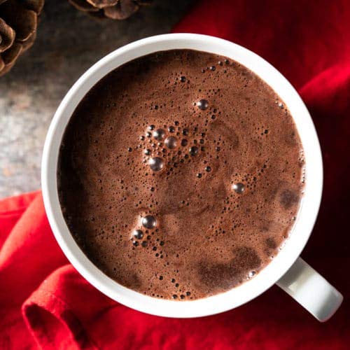 TOTAL INDULGENCE HOT CHOCOLATE MIX, INCLUDES 15 GOURMET HOT CHOCOLATE PACKETS BULK, DEEP DARK HOT COCOA MIX – 1.5 OUNCE (PACK OF 15)