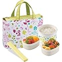 Zojirushi SZ-FC03WB White Mini Bento Stainless Lunch Jar