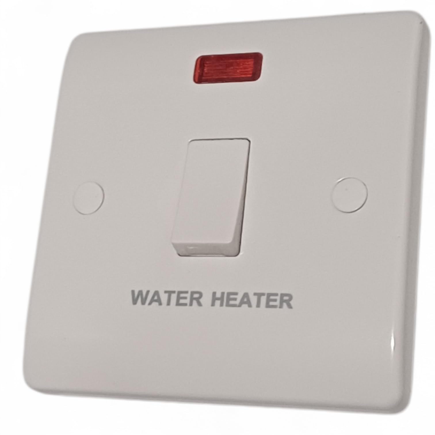 ÉABCON Water Heater Switch, 20 Amp, Stylish and Robust, White