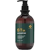 Elabore ST 3X Shampoo - Scalp Therapy Shampoo for Thin & Weak Hair, Removes Scalp Buildup, Anti-Dandruff, 15.21 fl.oz/ 450ml