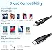 iPhone 11 Charger, ESR USB C to Lightning Cable, [6.6ft MFi-Certified], Braided Nylon Power Delivery Fast Charging for iPhone 11/11 Pro/11 Pro Max/XR/XS Max/XS/X/8, for Use with Type-C Chargers, Black