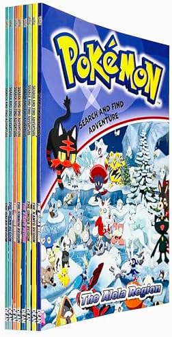 Orchard Books Pokemon Adventure Collection - 8 Book Box Set