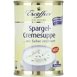 Escoffier Spargel-Cremesuppe, 4er Pack (4 x 390 ml)