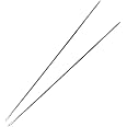 2 PCS 12'' Professional Upholstery Needle, Long Sewing Needles, Long Straight Upholstery Hand Needles, Large Eye Hand Sewing Needles, for Home Upholstery, Carpet, Leather, Canvas Repair Stitching