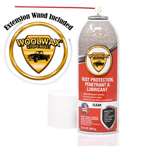 woolwax 12 Oz Undercoating Protection Aerosol Spray Can 3 Pack, Rust Inhibitor and Prevention