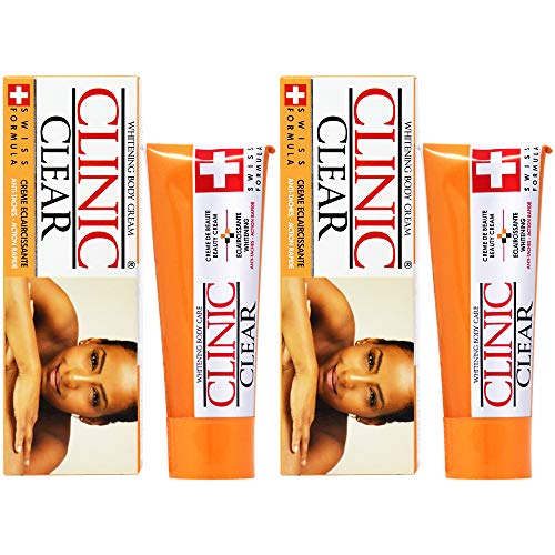 Clinic Clear Whitening Body Cream 1.7 oz Pack of 2