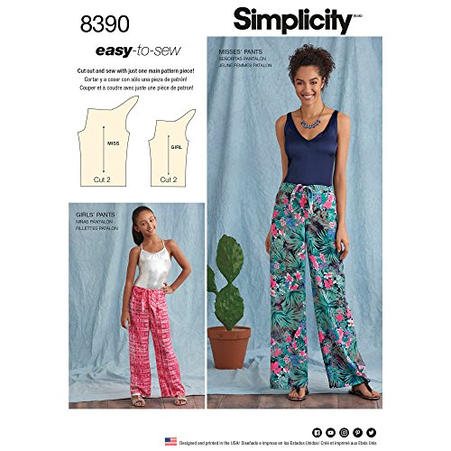 Simplicity Creative Patterns US8390A Sewing Skirts & Pants, A (S-L/X-Small-X-Large)