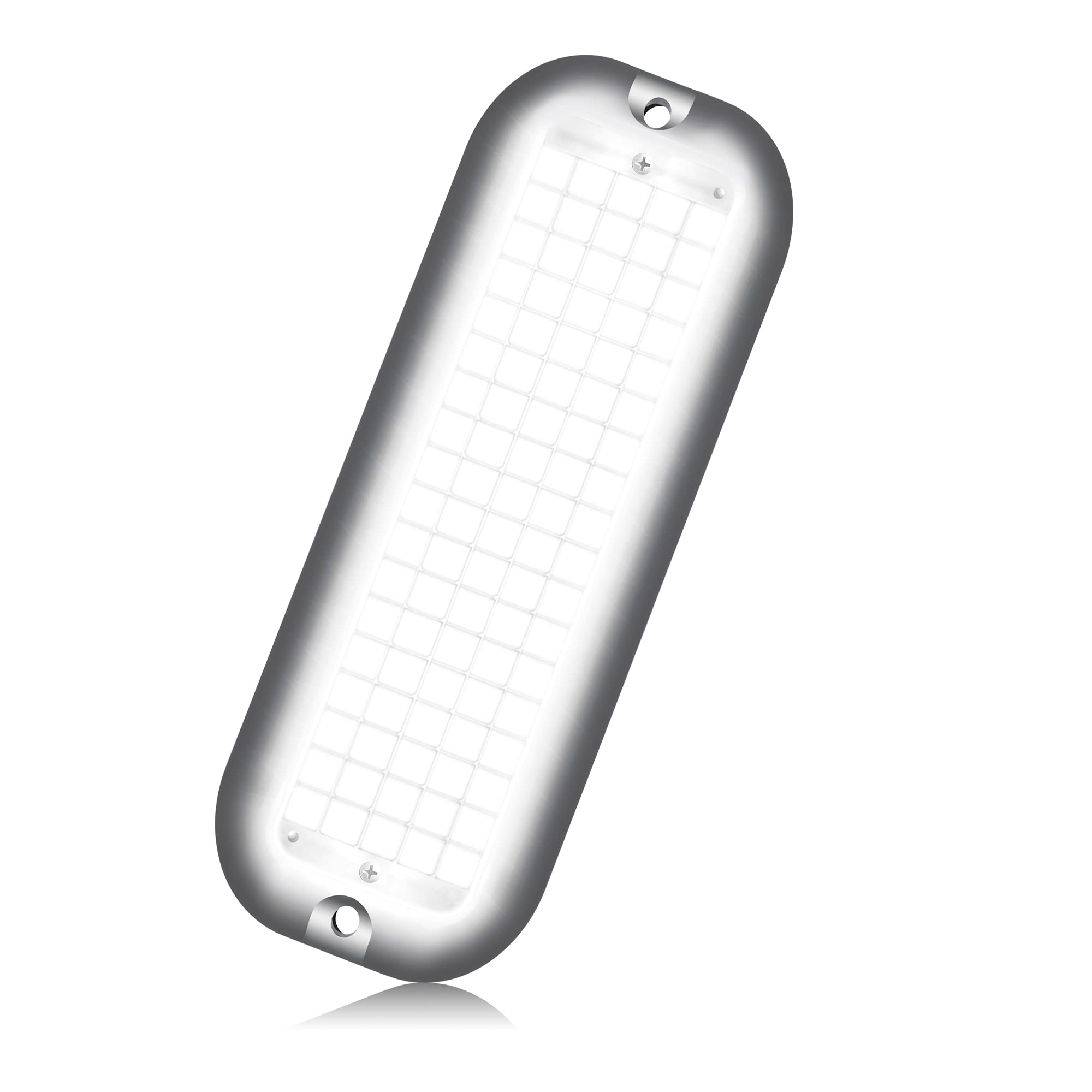 BASIKER BS5 Marine LED Boat Light (1x3600LM 90LED),10-36V, 316 Stainless Steel, IP68, Air or Underwater, Surface Mount Designed for Cruise Ships, Yachts, Boats, Sailboat, Pontoon, Transom (White)