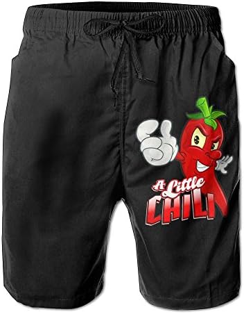 Im A Little Chili Men Beach Board Shorts With Pockets