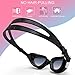 ZIONOR Swim Goggles, Upgraded G1 Polarized Swimming Goggles UV Protection Anti-fog Adjustable Strap for Men Women Adult Indoor or Outdoor (Polarized Mirror Silver Lens)