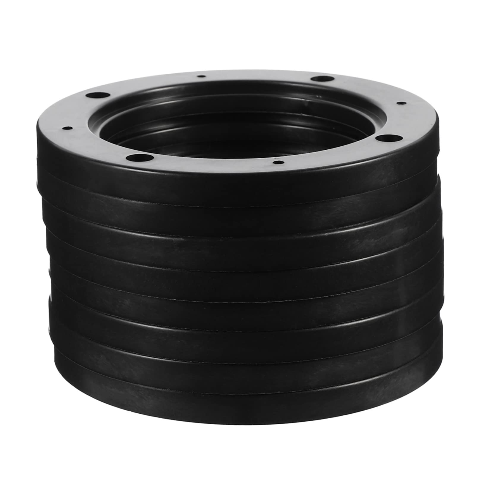 VICASKY 4 Pairs 5 Inch Car Speaker Spacers Ring Adapter Bracket Extender ABS Trumpet Hollow Speaker Adapter Rings Mounting Bracket Car Replacement