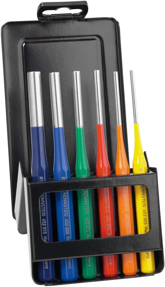 set di punzoni con astucci