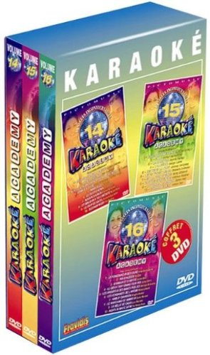 Karaoké Academy - Coffret N° 5 (Vol. 13 À 15) - Pack Spécial