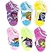 My Little Pony Girls 6 pk No Show Socks (6-8 Girls (Shoe: 10.5-4), MLP Lurex)