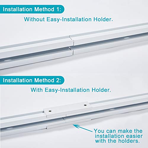 image for Rose Home Fashion RHF Ceiling Track for Curtains, Room Divider, Ceilin