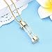 Oinsi Eternity Memory Hourglass Urn Necklace Cremation Jewelry Pendants For Women Men +Gift Box+Fill Kits (Gold)