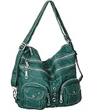 Tote-to-Backpack Convertible Utilitarian Shoulder Bag
