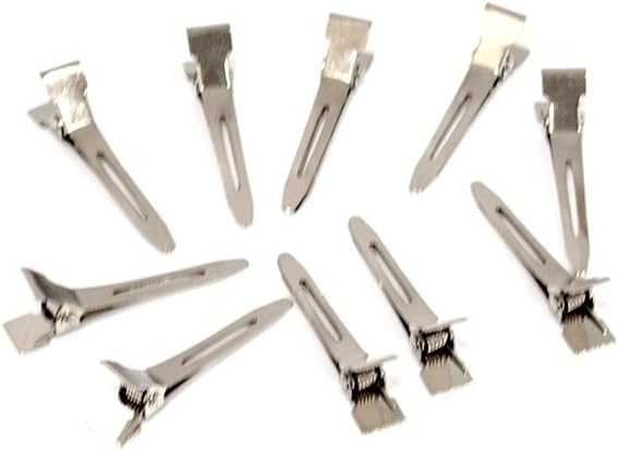 Metal alligator clip 1 branch Sibel 36 pieces, Silver, 20 count (Pack of 1)