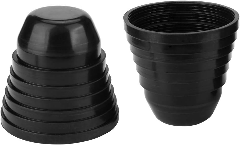 Headlight Dust Cover 2pcs 95mm Car LED Bulb Headlight Rubber Waterproof