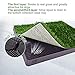 Giantex Dog Puppy Pet Potty Pad with Pull-Out Drawer, Home Training Toilet Pad Grass Surface, Portable Dog Mat Turf Patch Bathroom Indoor Outdoor (25